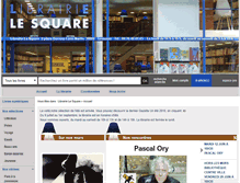 Tablet Screenshot of librairielesquare.com